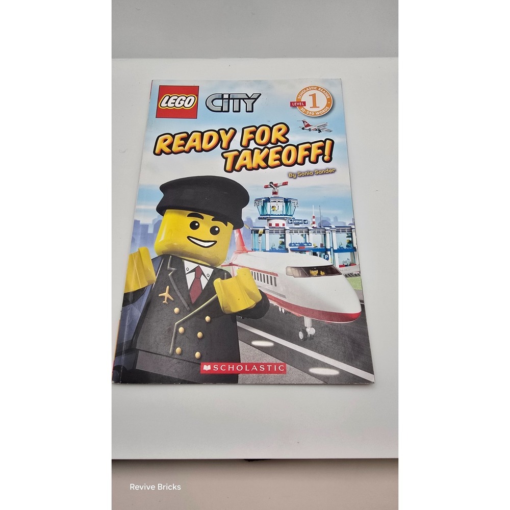Ready for Takeoff! (LEGO City, Scholastic‎ Reader, Level 1) - Paperback - GOOD